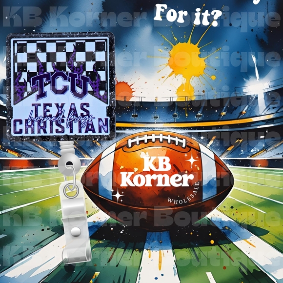 TCU Texas Christian Badge Reel - Picture 1 of 1